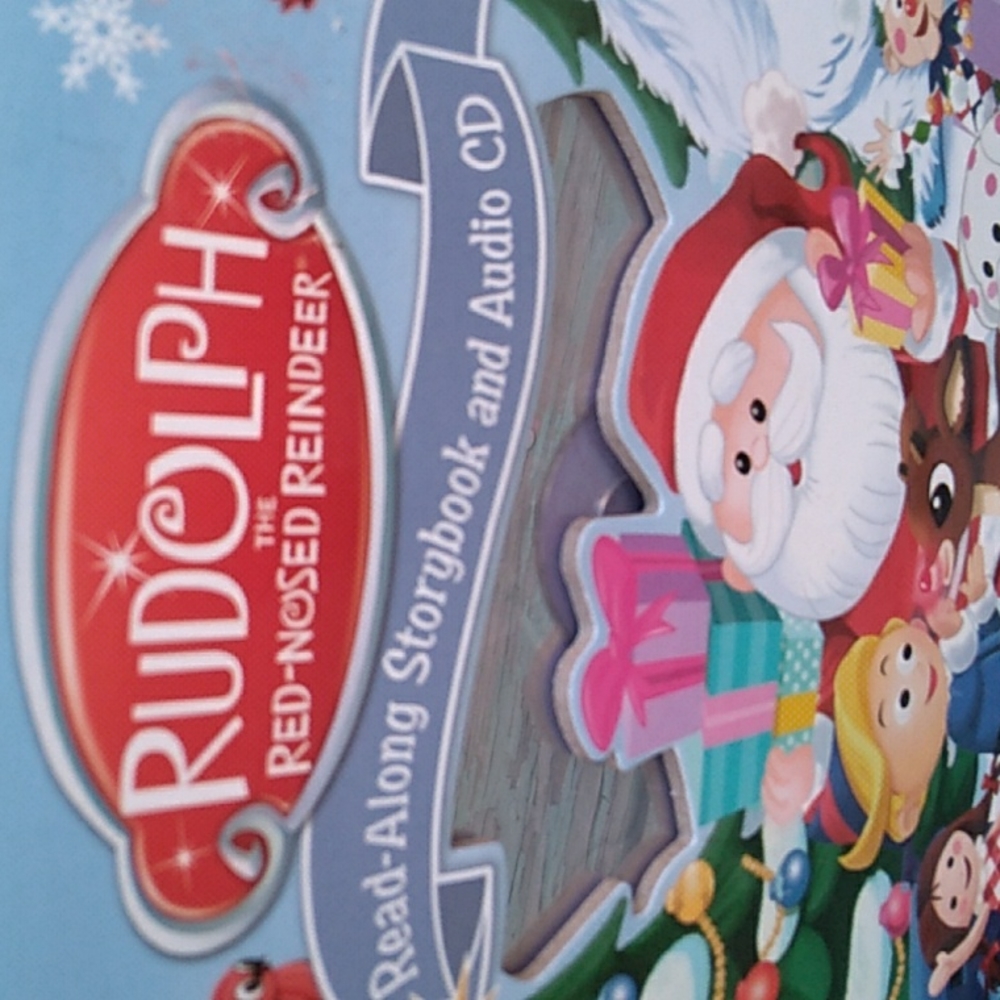 New Rudolph Book &  Audio CD - Picture 2 of 7
